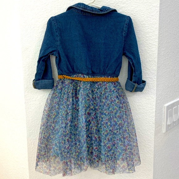 Denim/Tulle Dress - Picture 3 of 3